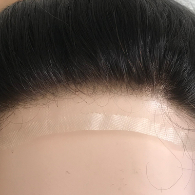 천연 蕾絲 PU 남성 투피 100% 인체 머리카락 남자 엮기 패그 헤어 페이스 유닛 패치 시스템