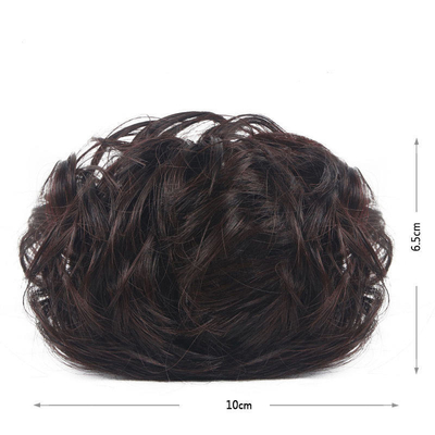 허용 OEM/ODM 합성 헤어 도넛 Messy Bun Hair Piece Extensions Chignon