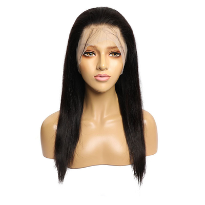 밝은 갈색 150% 180% 밀도 뼈 직선 브라질 360 蕾丝 프론탈 레미 HD 蕾丝 빗발 아이 머리