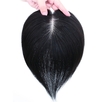 180% 밀도 레미 헤어 투피 실크 베이스 톱과 24mm 투피 텍스처 길이 30cm