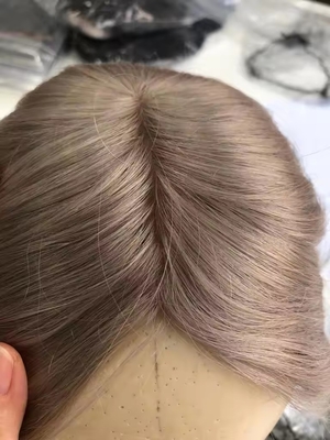 유럽 헤어 스타일링 14 인치 아웃렛 모노 토퍼 여성 인수