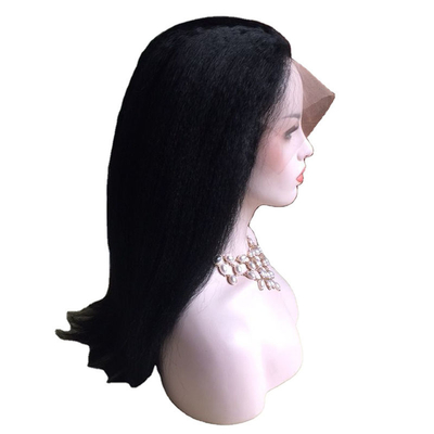 100% 인적 머리카락 BSM 할인 360 전체 蕾丝 皮肤 정렬 이탈리아 야키 직선 패그